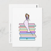 Princess & the Pea Postkarte (Vorne/Hinten)