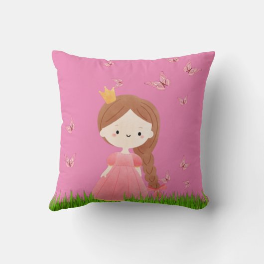 Princess Throw Pillow Kissen (Rückseite)