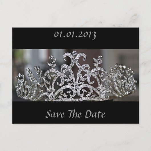 Princess Tiara Ankündigungspostkarte (Vorderseite)