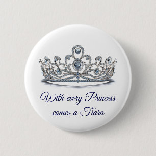 Princess Tiara Button