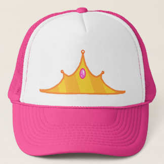 Princess Tiara Design Hat Truckerkappe