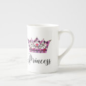 "Princess" Tiara Design Porzellantasse (Rechts)