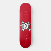 Princess Tiara on Royal Red Skateboard (Vorderseite)