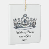 Princess Tiara Ornament (Rechts)