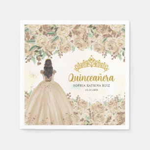 Princess Tiara Quinceanera, leichtes Gewand Serviette