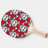 Princess Tiara Skull&Cross Bones Flip Flops Tischtennis Schläger (Seitenansicht)