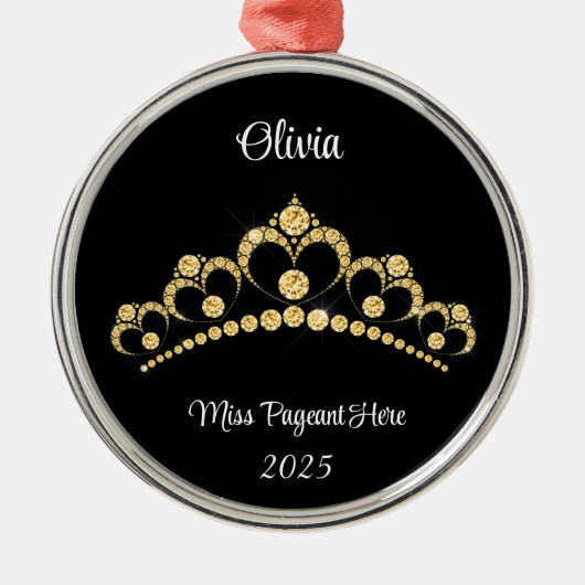 Princess tiara Tree Ornament (Vorne)