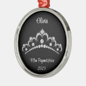 Princess tiara Tree Ornament Aus Metall (Links)