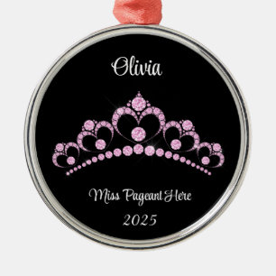 Princess tiara Tree Ornament Aus Metall