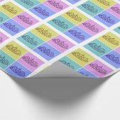 Princess Tiaras Geschenkpapier (Ecke)