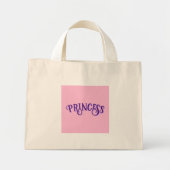 Princess Tote Bag Mini Stoffbeutel (Vorne)