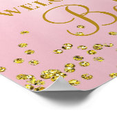 Princess Tutu Baby Dusche Begrüßung Blonde Poster (Ecke)