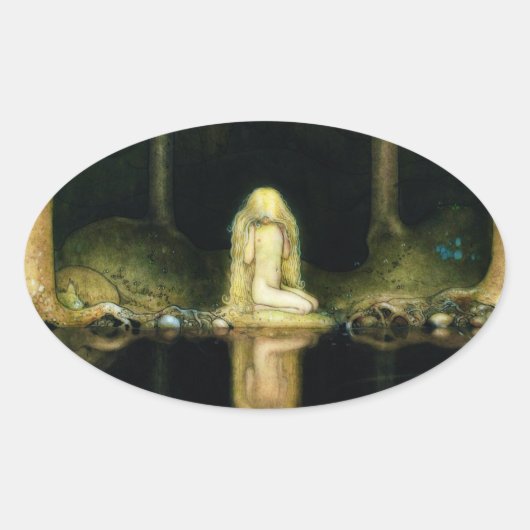 Princess Tuvstarr Ovaler Aufkleber (Vorderseite)