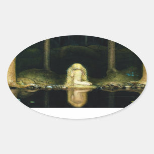 Princess Tuvstarr Ovaler Aufkleber