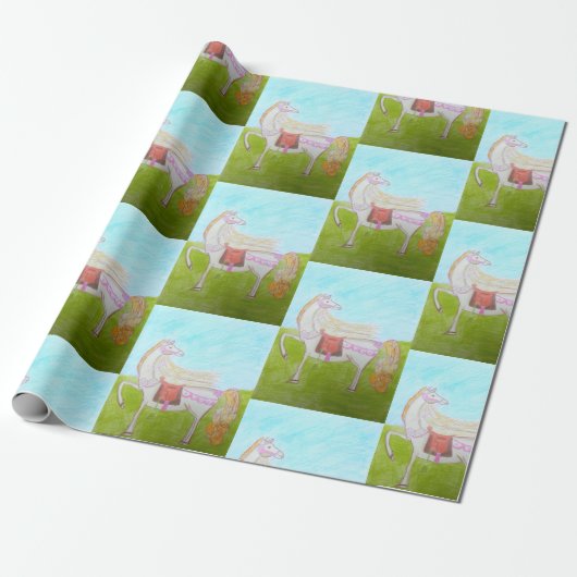 Princess - Umschlagpapier Geschenkpapier (Ungerollt)