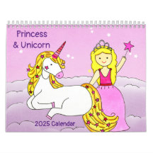 Princess & Unicorn 2025 - Kalender