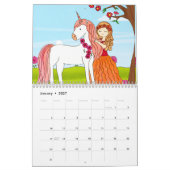 Princess & Unicorn 2025 Kalender Band 3 (Jan 2027)