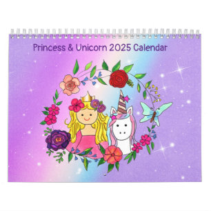 Princess & Unicorn 2025 Kalender Band 4