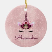 Princess Unicorn Rose Gold - Rosa Rosa