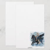 Princess Unicorn Stationery Briefpapier (Vorne/Hinten)