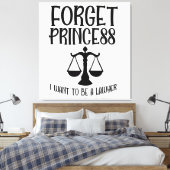 Princess vergessen leinwanddruck (Insitu (Schlafzimmer))