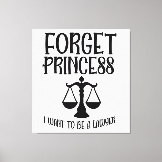 Princess vergessen leinwanddruck (Vorderseite)
