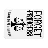 Princess vergessen magnet (Horizontal)