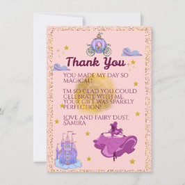 Princess Vielen Dank Dankeskarte