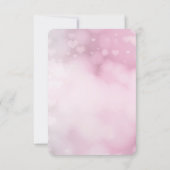 Princess Wand & Crown Geburtstag Dankeschön Karte (Rückseite)