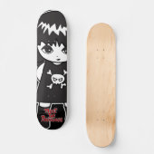 Princess Warning Skateboard (Vorderseite)