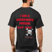 Princess Warning T-Shirt (Rückseite)