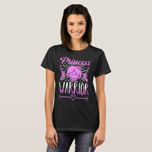 Princess Warrior T-Shirt (Vorne ganz)
