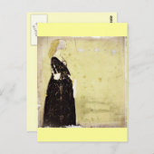 Princess Watching Gänse Overhead Postkarte (Vorne/Hinten)