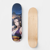 Princesse Palais Animé Japonais Skateboard (Vorderseite)