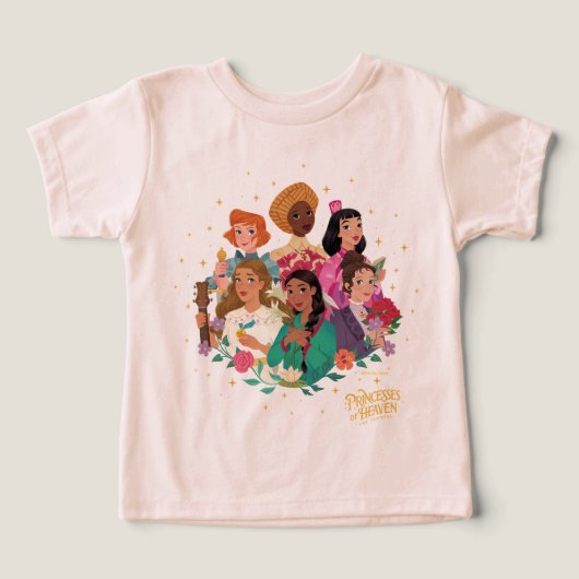 Princesses of Heaven™ Toddler T-Shirt (Design Vorderseite)