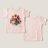 Princesses of Heaven™ Toddler T-Shirt (Design Vorderseite & Rückseite)