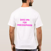 PrincessLG T-Shirt (Rückseite)