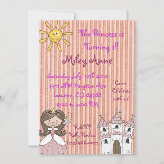 Princessmiley copy, The Princess is Turning 1!.... Einladung