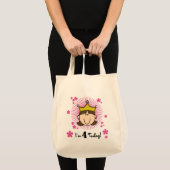 Princesss 4. Geburtstagsgeschenke und Geschenke Tragetasche (Vorderseite (Produkt))