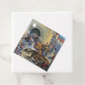 Princess's Birthday Dragon Folded Greeting Card Geschenkanhänger (Beispiel)