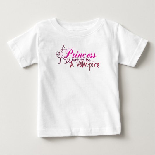 Princessvamp Baby T-shirt (Vorderseite)