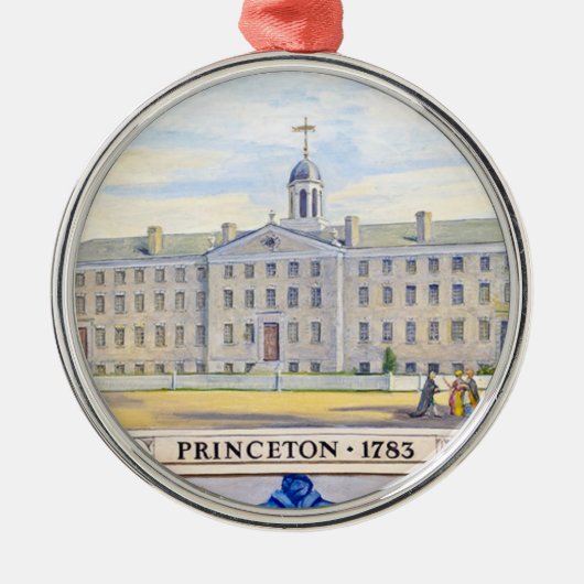 Princeton Congress - 1783 Ornament Aus Metall (Vorne)