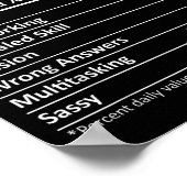 Princeton Girl Nj New Jersey Funny City Home Roots Poster (Ecke)