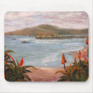 Princeton-Hafen im Nebel Mousepad