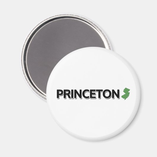 Princeton, New Jersey Magnet (Vorderseite/Rückseite)