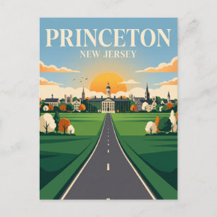 Princeton New Jersey Postkarte