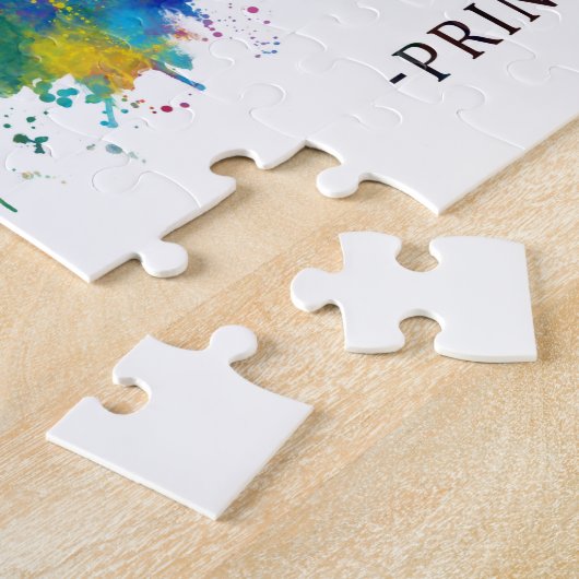 Princeton New Jersey Skyline Puzzle (Seite)