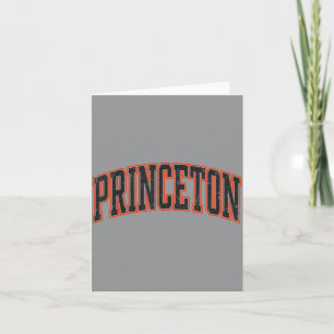 Princeton New Jersey Vintage-Design Männer Frauen  Karte