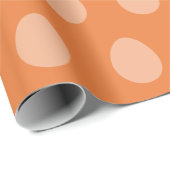 Princeton Orange Oaster Egg Wrapping Paper Geschenkpapier (Rolleneckpunkt)