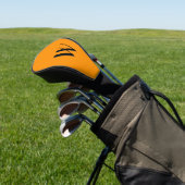 Princeton Orange Personalisiert Golf Head Cover Golf Headcover (In SItu)
